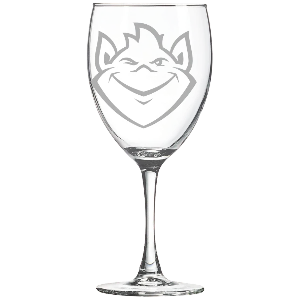 Saint Louis University Polar Camel 10 1/2 oz. Wine Glass