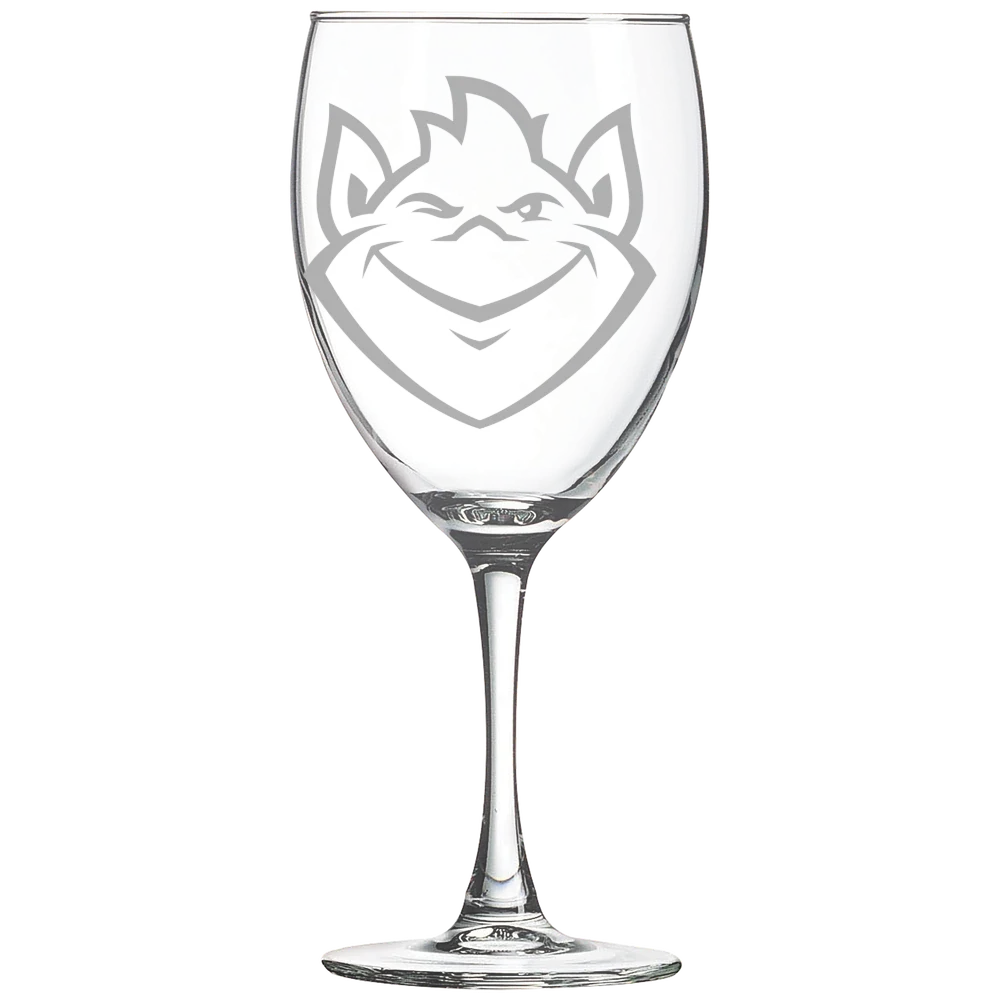 Saint Louis University Polar Camel 10 1/2 oz. Wine Glass