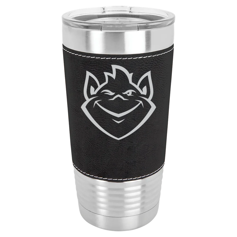Saint Louis University Polar Camel 20 oz. Leatherette Grip Tumbler with Standard Lid