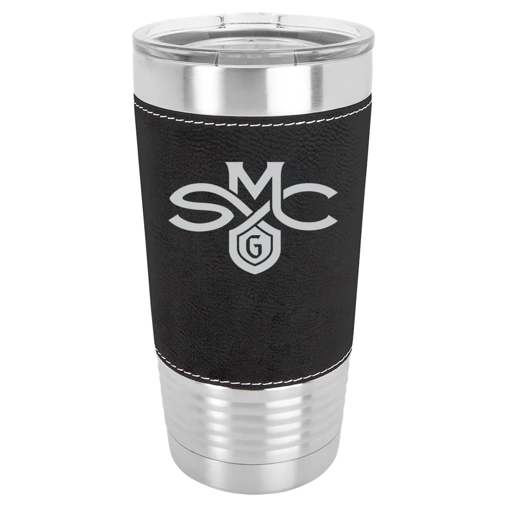 Saint Mary's College of California Polar Camel 20 oz. Leatherette Grip Tumbler with Standard Lid