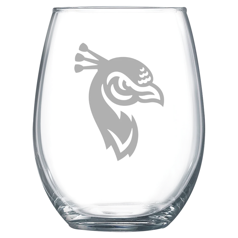 Saint Peter's University Polar Camel 15 oz. Stemless Wine Glass