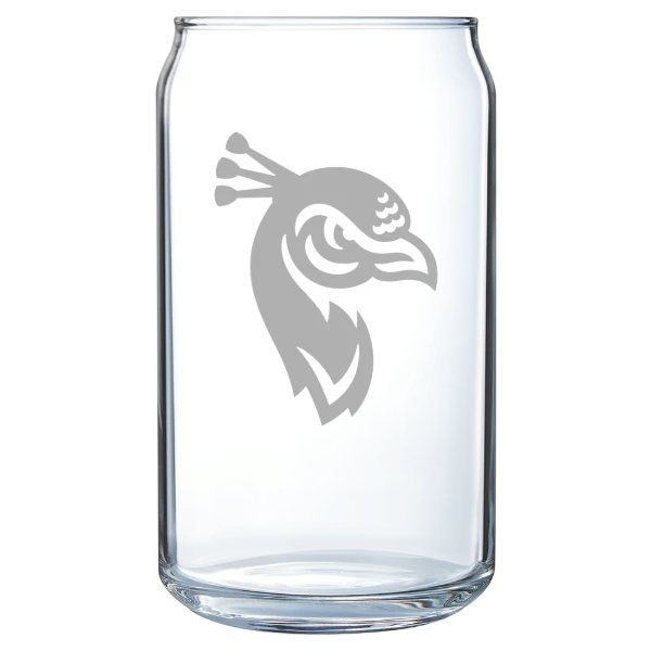 Saint Peter's University Polar Camel 16 oz. Can Glass