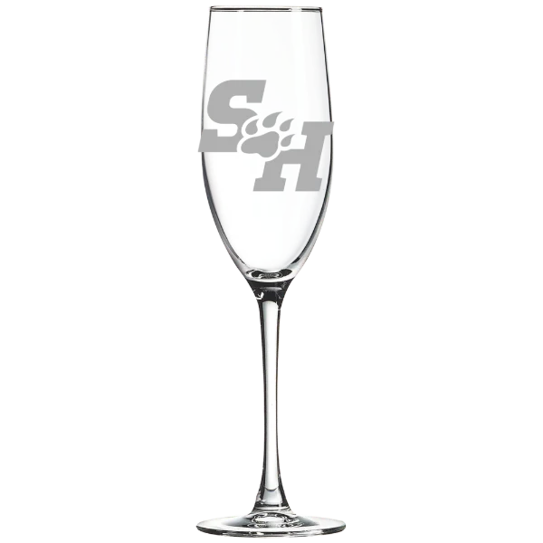 Sam Houston State University Polar Camel 8 oz. Champagne Flute
