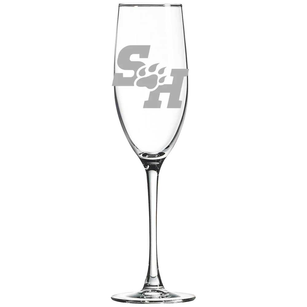 Sam Houston State University Polar Camel 8 oz. Champagne Flute