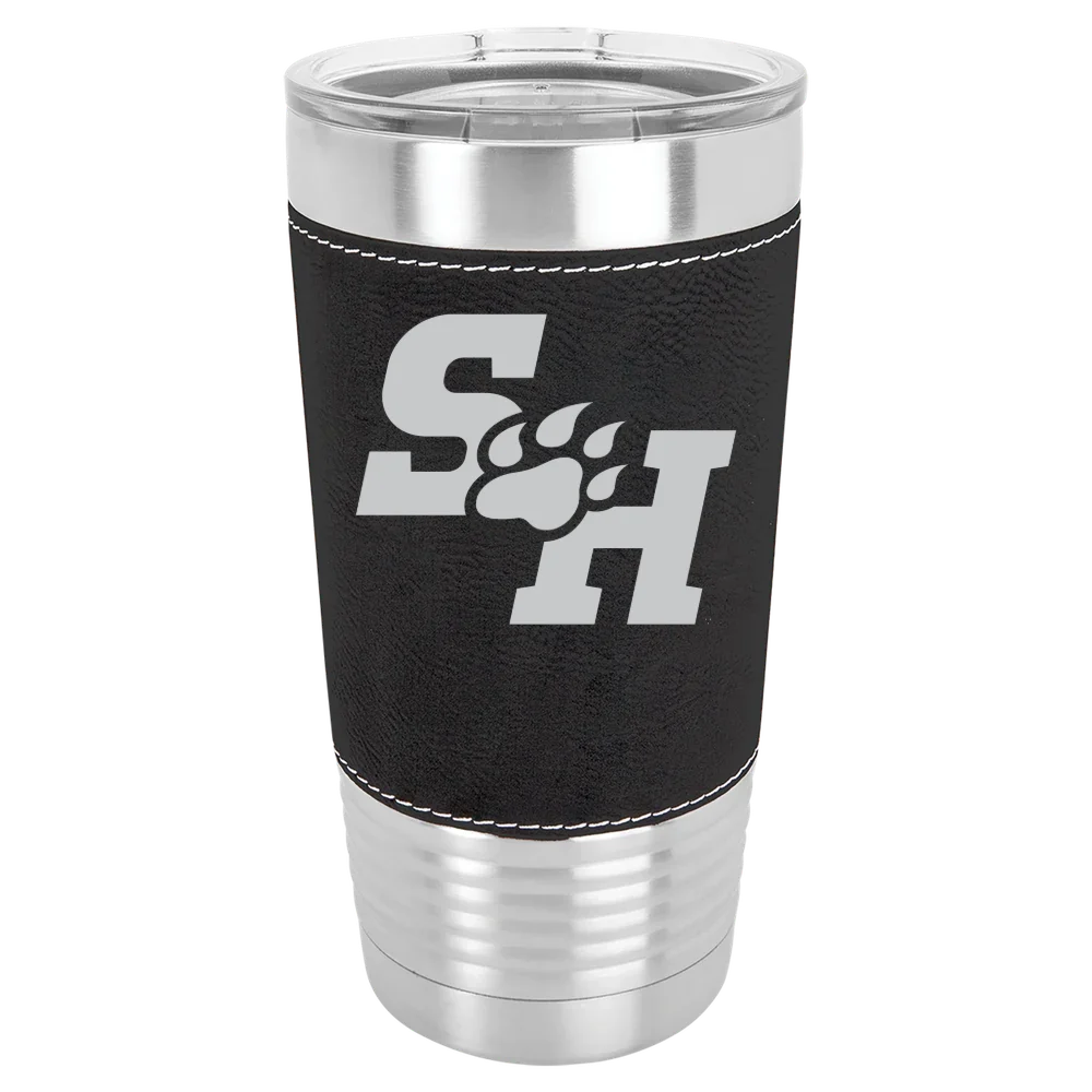 Sam Houston State University Polar Camel 20 oz. Leatherette Grip Tumbler with Standard Lid