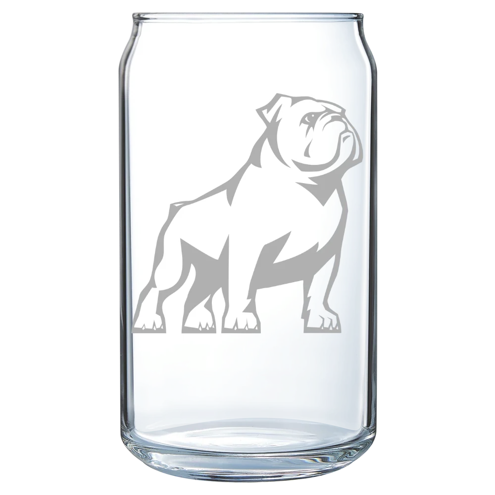 Samford University Polar Camel 16 oz. Can Glass