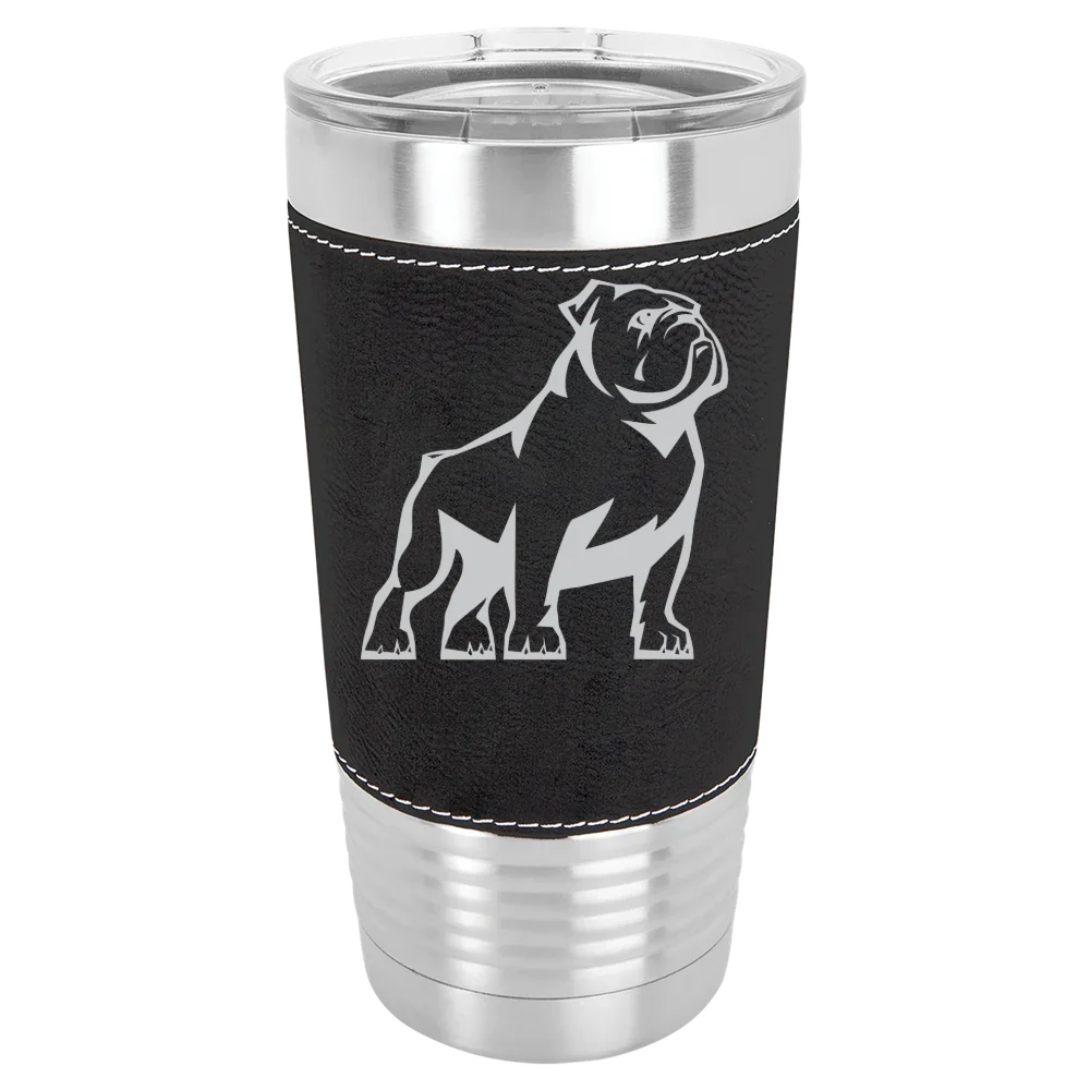 Samford University Polar Camel 20 oz. Leatherette Grip Tumbler with Standard Lid