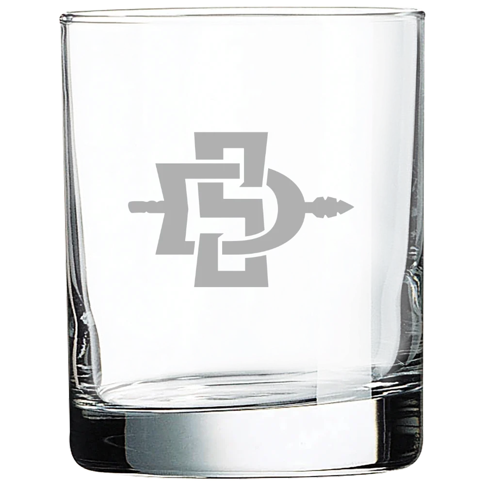 San Diego State University Polar Camel 10 1/2 oz. On The Rocks Glass