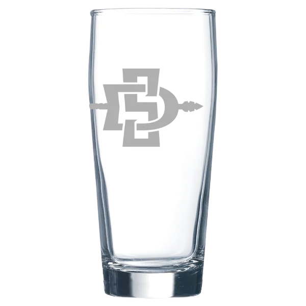 San Diego State University Polar Camel 16 oz. Willi Becher Beer Glass