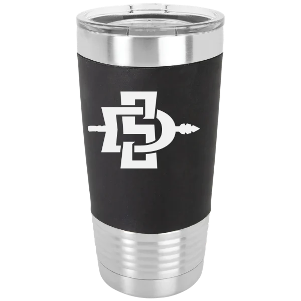 San Diego State University Polar Camel 20 oz. Silicone Grip Tumbler with Standard Lid