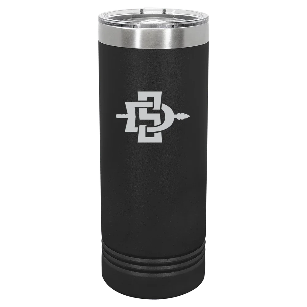 San Diego State University Polar Camel 22 oz. Skinny Tumbler with Slider Lid