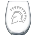 San Jose State University Polar Camel 15 oz. Stemless Wine Glass