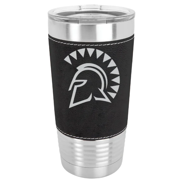 San Jose State University Polar Camel 20 oz. Leatherette Grip Tumbler with Standard Lid