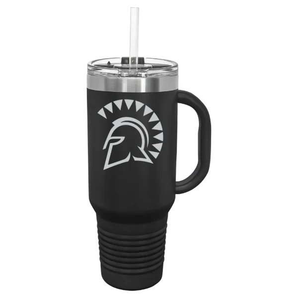 San Jose State University Polar Camel 40 oz. Travel Mug with Snap Lid & Straw