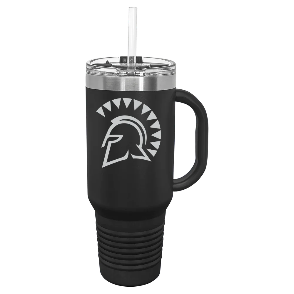 San Jose State University Polar Camel 40 oz. Travel Mug with Snap Lid & Straw