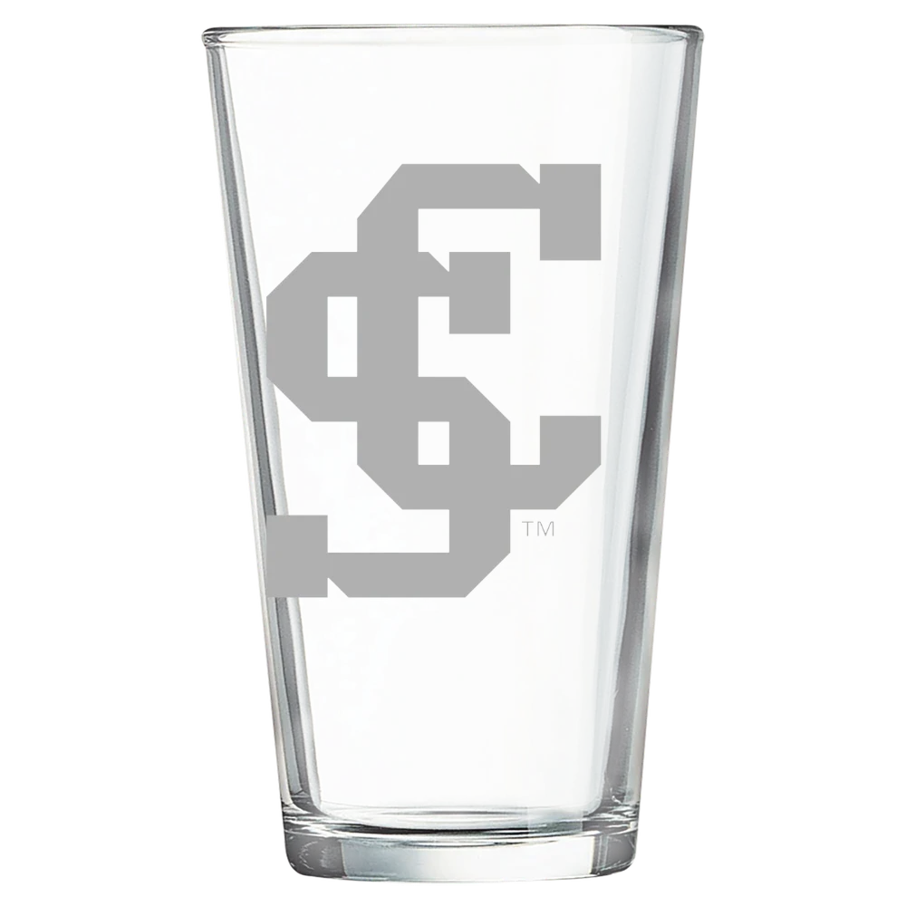 Santa Clara University Polar Camel 16 oz. Pint Mixing Glass