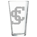 Santa Clara University Polar Camel 16 oz. Pint Mixing Glass