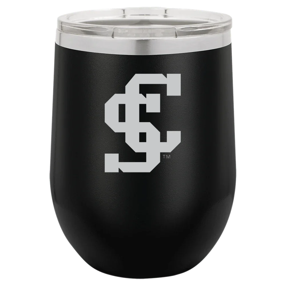 Santa Clara University Polar Camel 12 oz. Stemless Wine Tumbler