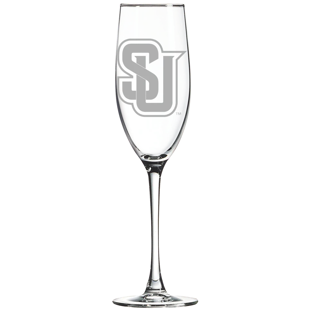 Seattle University Polar Camel 8 oz. Champagne Flute