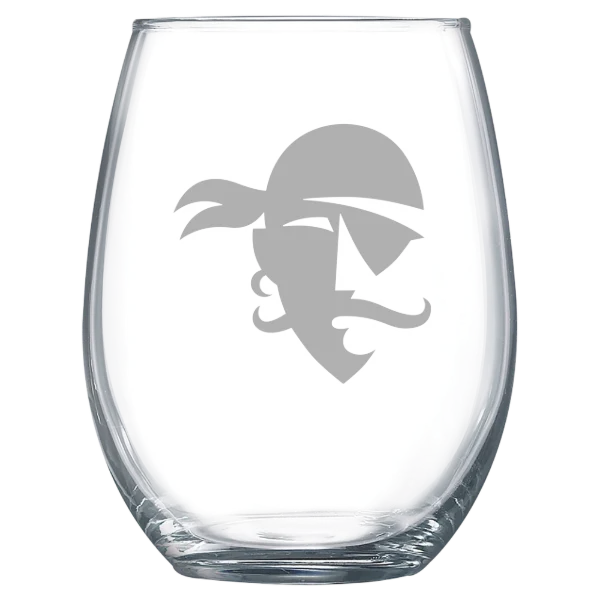 Seton Hall University Polar Camel 15 oz. Stemless Wine Glass