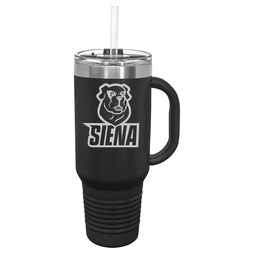 Siena University Polar Camel 40 oz. Travel Mug with Snap Lid & Straw