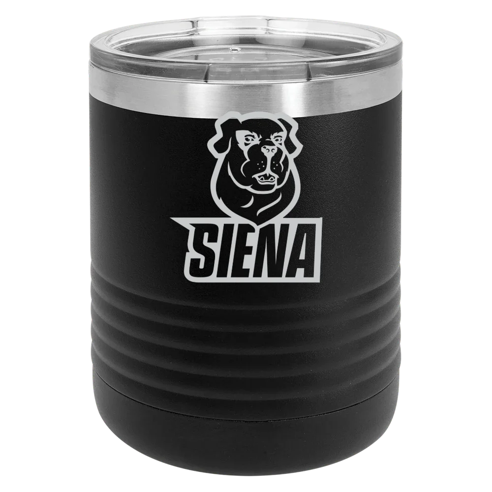 Siena University Polar Camel 10 oz. Tumbler with Standard Lid