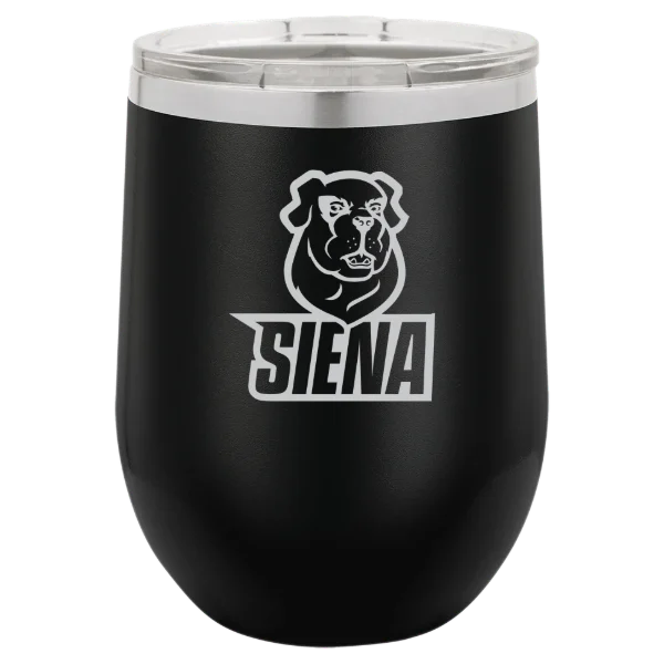 Siena University Polar Camel 12 oz. Stemless Wine Tumbler