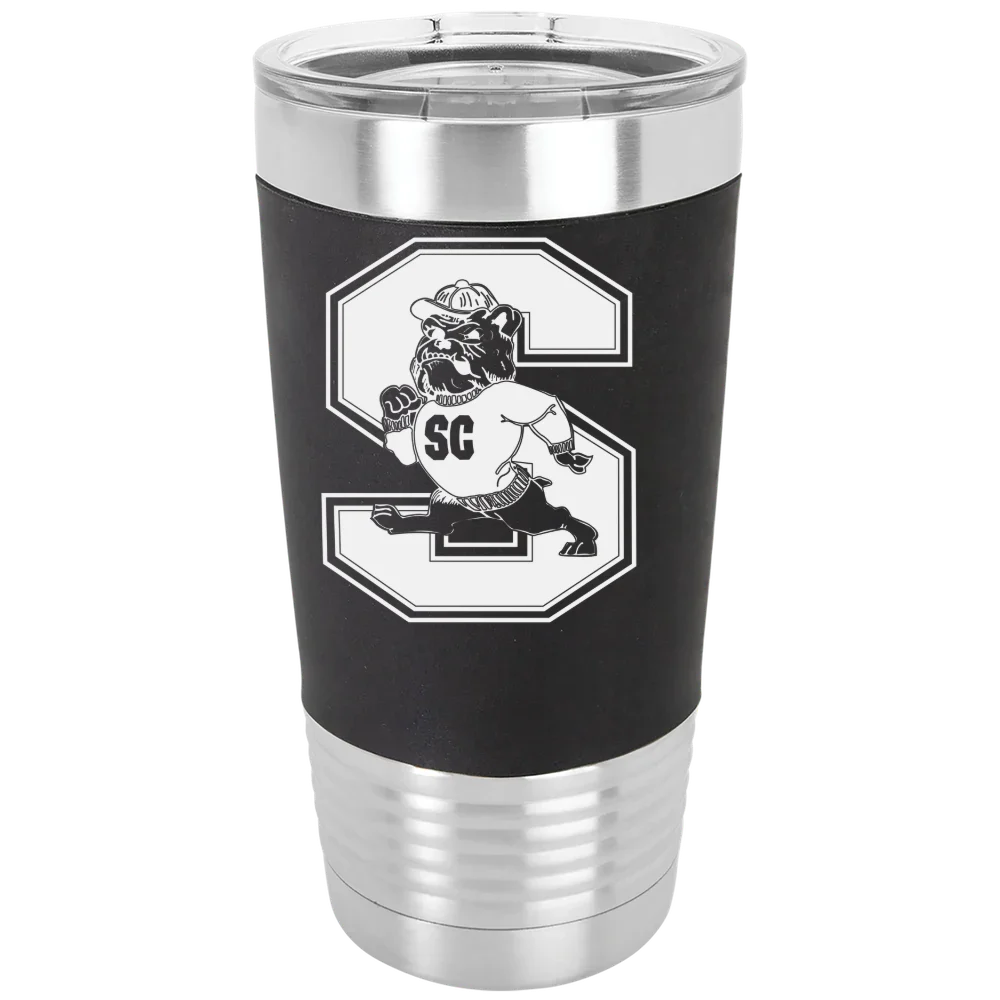 South Carolina State University Polar Camel 20 oz. Silicone Grip Tumbler with Standard Lid