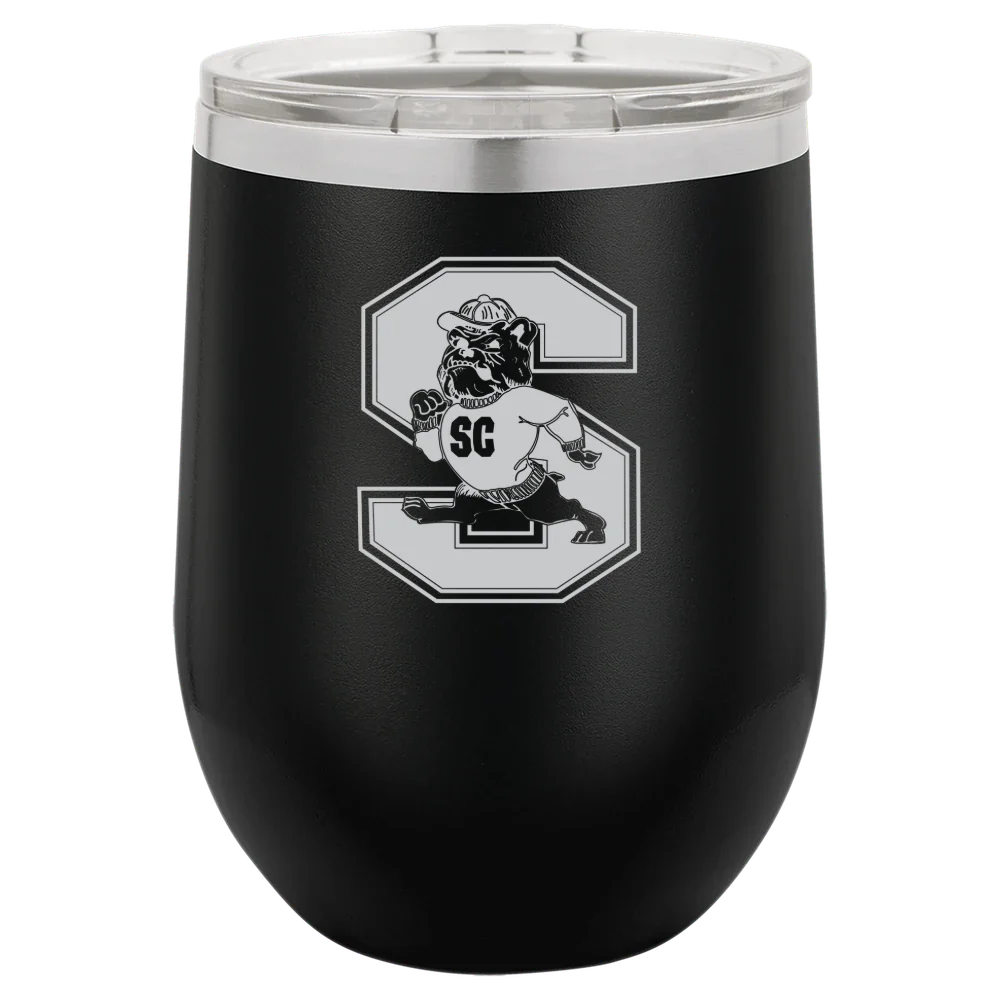 South Carolina State University Polar Camel 12 oz. Stemless Wine Tumbler