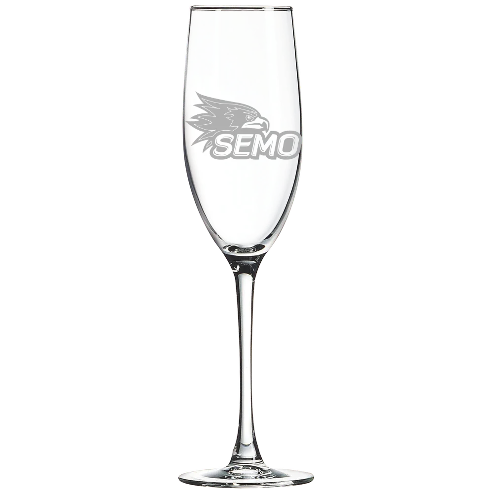 Southeast Missouri State University Polar Camel 8 oz. Champagne Flute