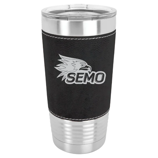 Southeast Missouri State University Polar Camel 20 oz. Leatherette Grip Tumbler with Standard Lid