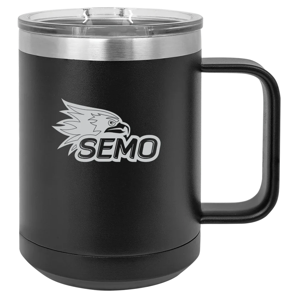 Southeast Missouri State University Polar Camel 15 oz. Mug with Slider Lid