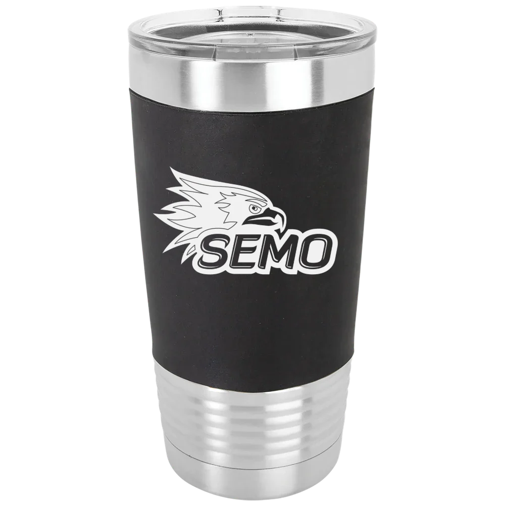 Southeast Missouri State University Polar Camel 20 oz. Silicone Grip Tumbler with Standard Lid