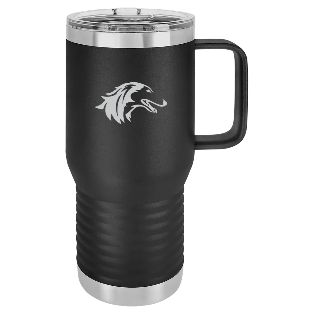 Southern Illinois University at Carbondale Polar Camel 20 oz. Travel Mug with Slider Lid