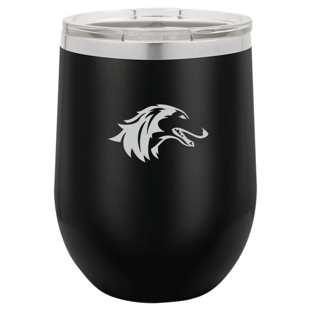 Southern Illinois University at Carbondale Polar Camel 12 oz. Stemless Wine Tumbler