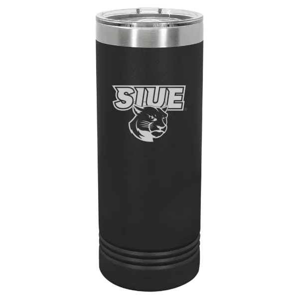 Southern Illinois University Edwardsville Polar Camel 22 oz. Skinny Tumbler with Slider Lid