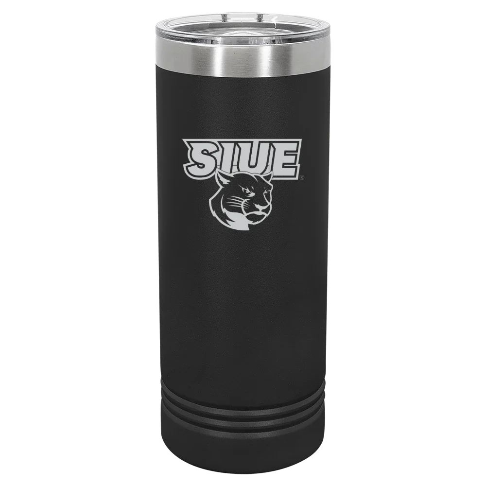 Southern Illinois University Edwardsville Polar Camel 22 oz. Skinny Tumbler with Slider Lid