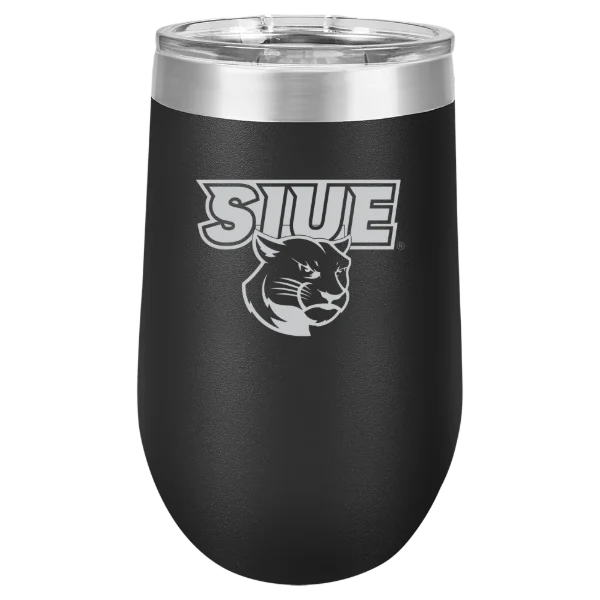 Southern Illinois University Edwardsville Polar Camel 16 oz. Stemless Wine Tumbler