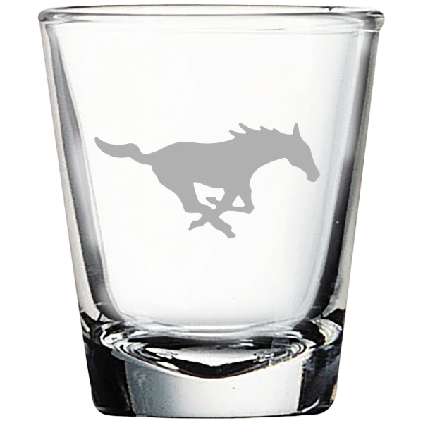 Southern Methodist University Polar Camel 1.7 oz. Shot Glass