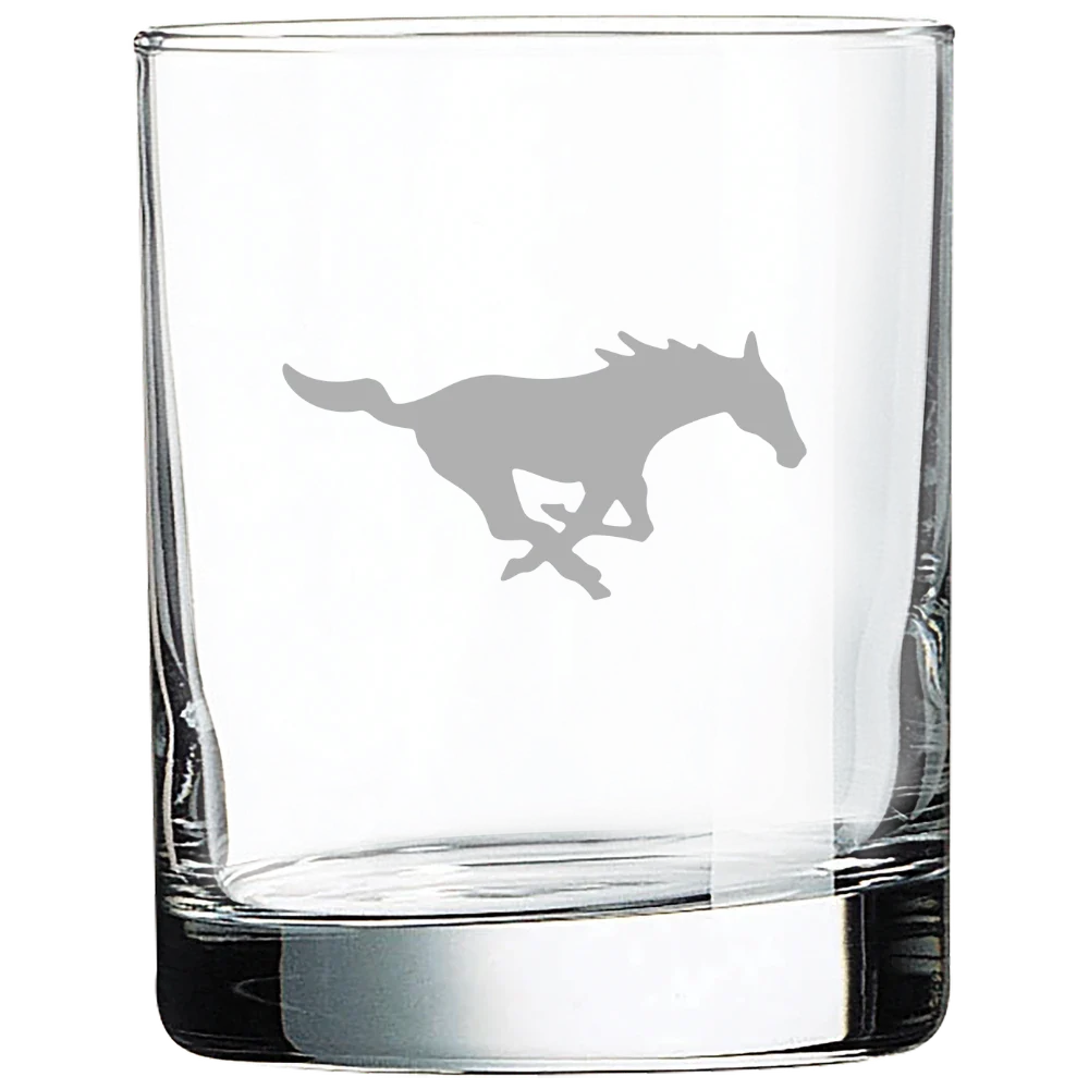 Southern Methodist University Polar Camel 10 1/2 oz. On The Rocks Glass