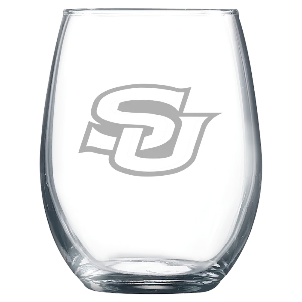 Southern University, Baton Rouge Polar Camel 9 oz. Stemless Wine Glass