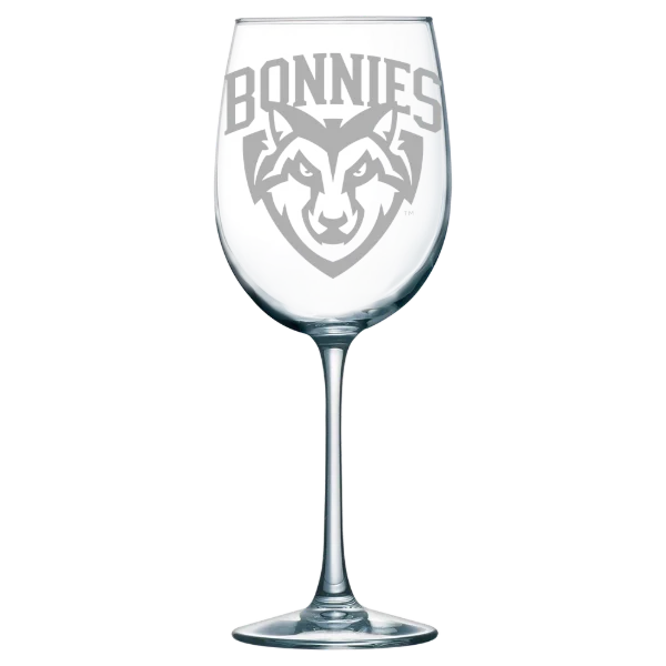 St. Bonaventure University Polar Camel 19 oz. Wine Glass