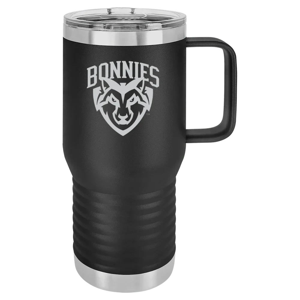 St. Bonaventure University Polar Camel 20 oz. Travel Mug with Slider Lid