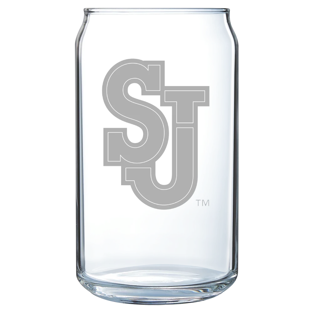 St. John's University (New York) Polar Camel 16 oz. Can Glass