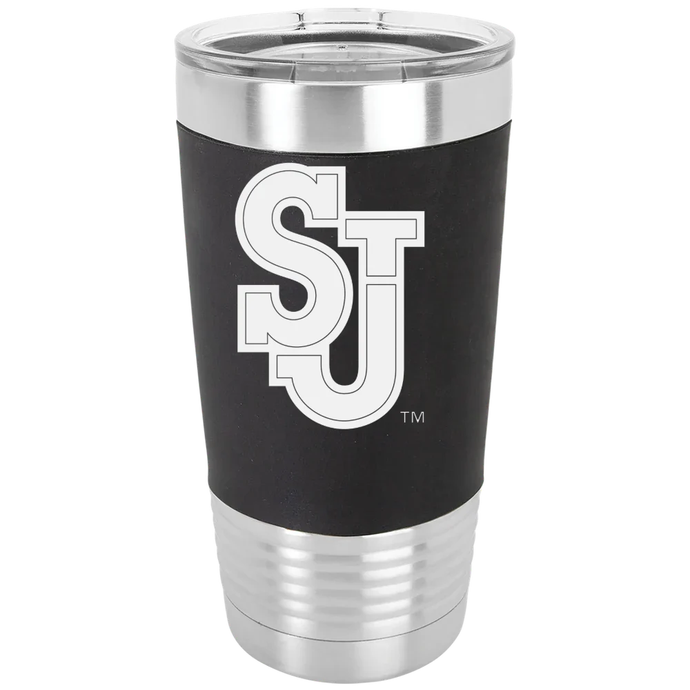 St. John's University (New York) Polar Camel 20 oz. Silicone Grip Tumbler with Standard Lid