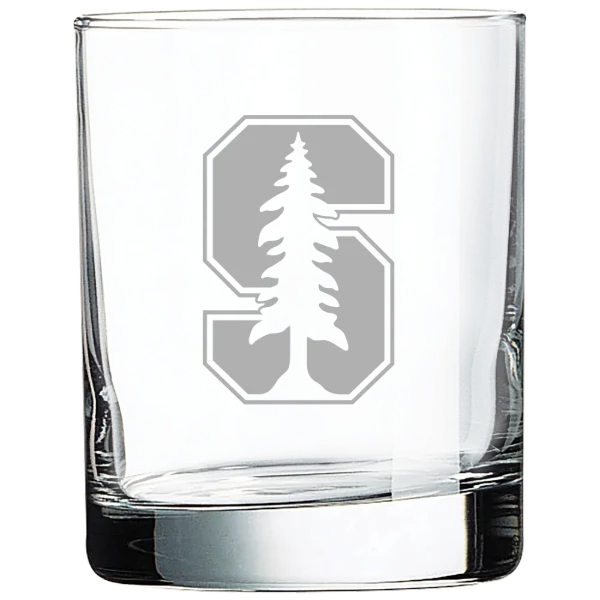 Stanford University Polar Camel 10 1/2 oz. On The Rocks Glass