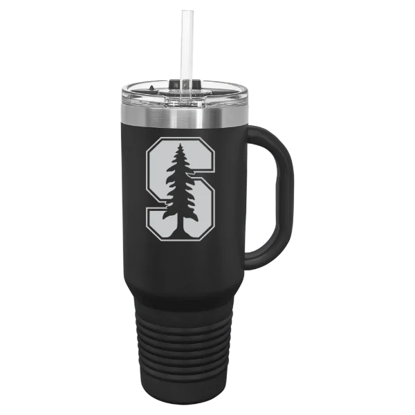 Stanford University Polar Camel 40 oz. Travel Mug with Snap Lid & Straw