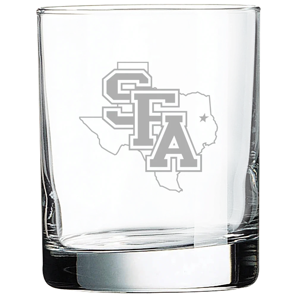 Stephen F. Austin State University Polar Camel 10 1/2 oz. On The Rocks Glass