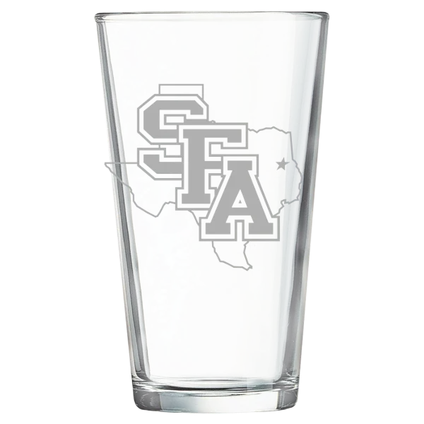 Stephen F. Austin State University Polar Camel 16 oz. Pint Mixing Glass