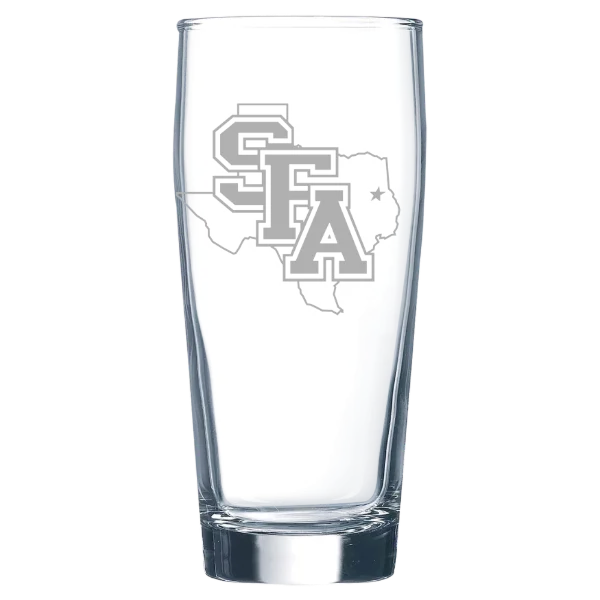 Stephen F. Austin State University Polar Camel 16 oz. Willi Becher Beer Glass